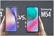 Samsung Galaxy M54 vs Samsung Galaxy A54
